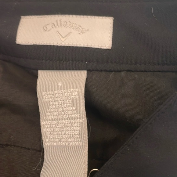Callaway black pants EUC - Picture 4 of 4